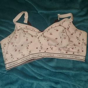 Like new floral Cacique bra 44G